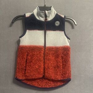 Horseware Ireland Zip Up Vest Kids Sherpa Gillet Size 5/6 Equestrian Riding